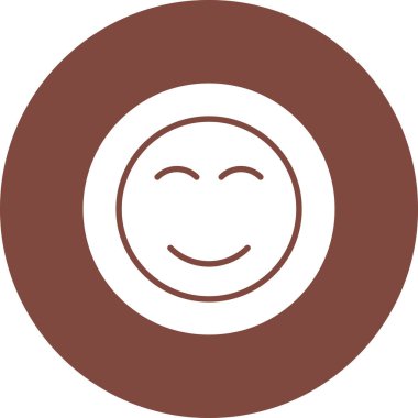 Gülümseme vektör web simgesi