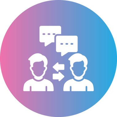 İnsan simgesinin vektör illüstrasyonu