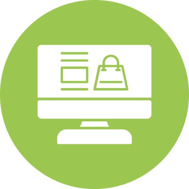 seo modern simgesinin vektör illüstrasyonu