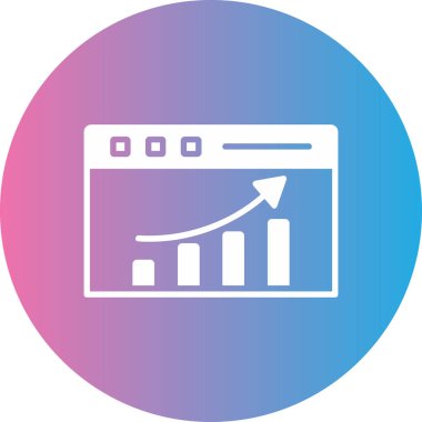 İş simgesinin vektör illüstrasyonu