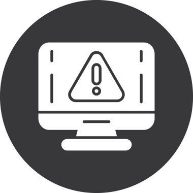 Uyarı uyarısı simgesi dış hat biçiminde