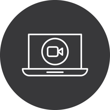 bilgisayar simgesi vektör illüstrasyonu