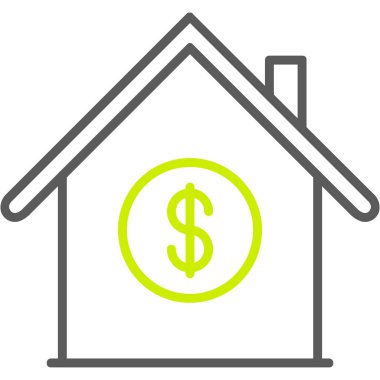 modada izole edilmiş arka planda dolar işareti simgesi