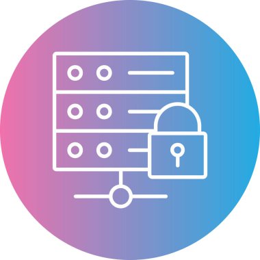 şebeke. Web simgesi basit illüstrasyon