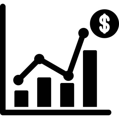 Mali grafik düz simgesi
