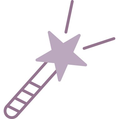 Asa. Web simgesi basit illüstrasyon