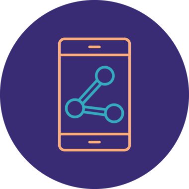 seo modern simgesinin vektör illüstrasyonu