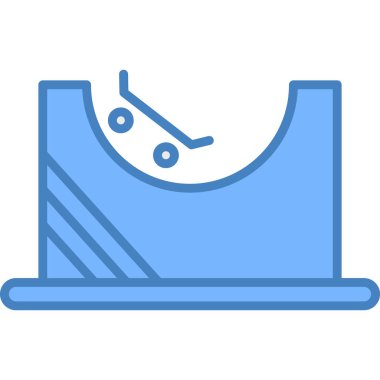 Modern simgenin vektör illüstrasyonu