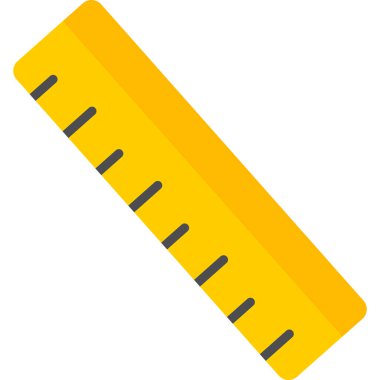 cetvel simgesi çizimi