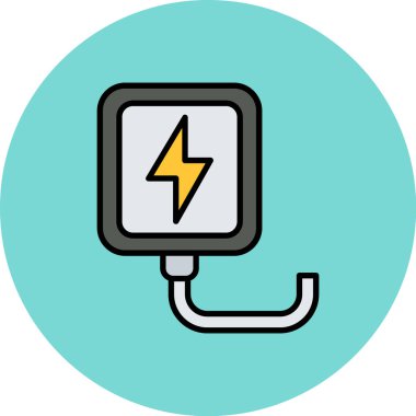 pil simgesi. vektör illüstrasyonu