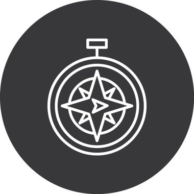 Pusula simgesi vektör resimlemesi