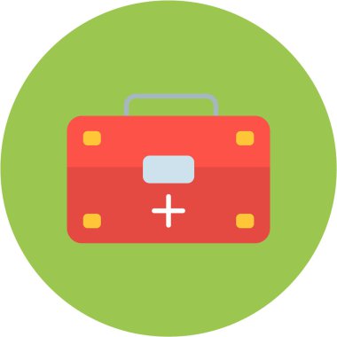 Seyahat ve tatil simgesinin vektör çizimi