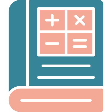 Hesap makinesi. Web simgesi basit illüstrasyon