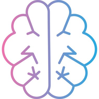 Beynin vektör simgesi