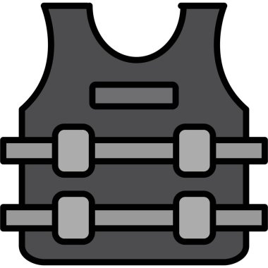 Spor aletleri uygunluk simgesi - taslak biçimi