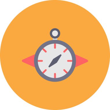 pusula vektör simgesi modern illüstrasyon tasarımı