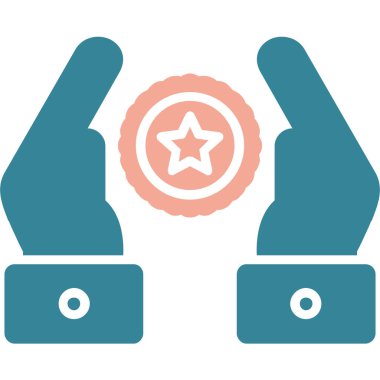 ödül simgesi vektör illüstrasyonu