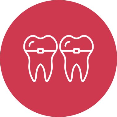 Modern simgenin vektör illüstrasyonu