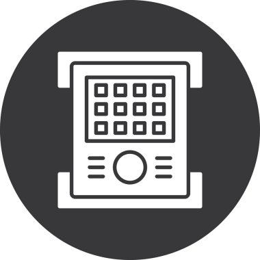 Modern b 'nin vektör illüstrasyonu eksik simgesi