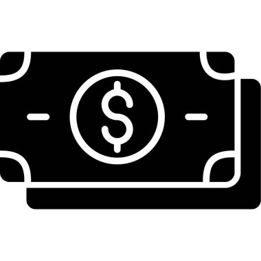 para çantası ikon vektör illüstrasyonu