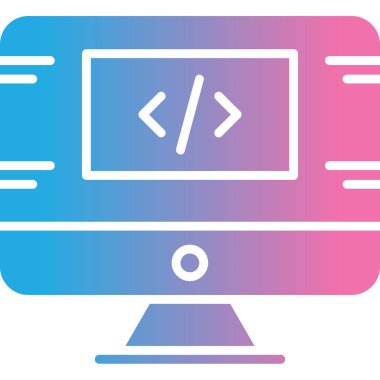bilgisayar simgesi vektör illüstrasyonu