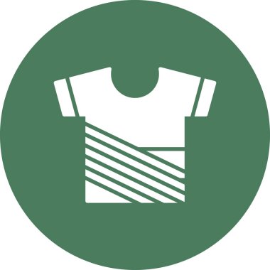 Kıyafetler. Web simgesi basit illüstrasyon