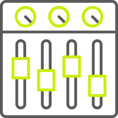Abaküs simgesi. vektör illüstrasyonu