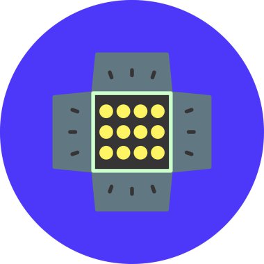 Bir b simgesinin vektör illüstrasyonu