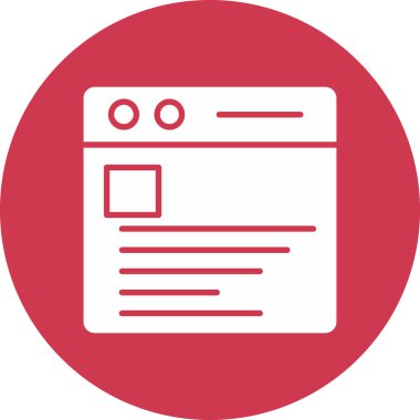 tarayıcı vektör resimlemesi