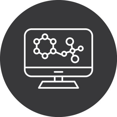 seo modern simgesinin vektör illüstrasyonu