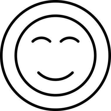 yüz simgesi vektör simgesi