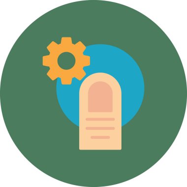 Simge vektör illüstrasyonu ayarlanıyor