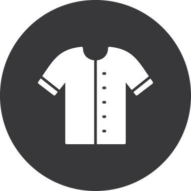 vektör çizim tasarım elbise simgesinin