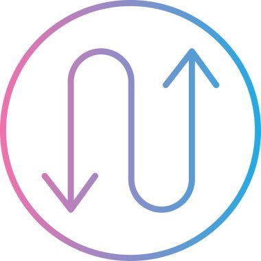 ok simgesi vektör illüstrasyonu