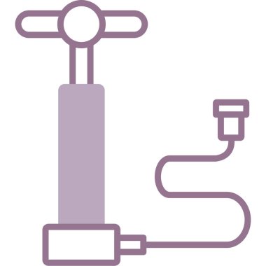 Boru. Web simgesi basit tasarım