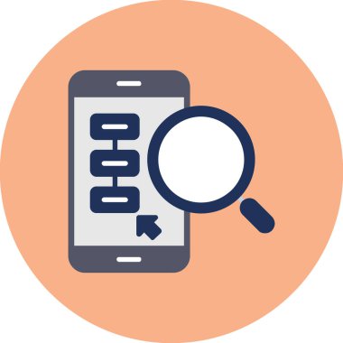 cep telefonu ikonu vektör illüstrasyonu