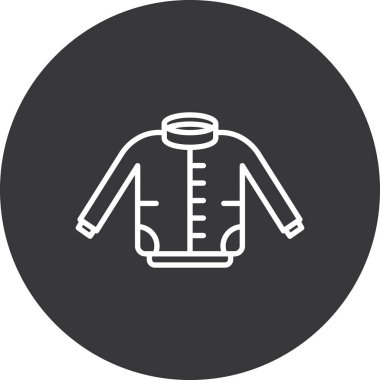 bebek boy çizgi simgesi, vektör illüstrasyonu