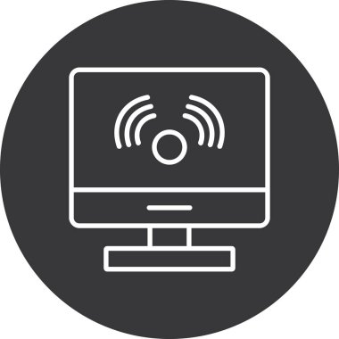 seo modern simgesinin vektör illüstrasyonu