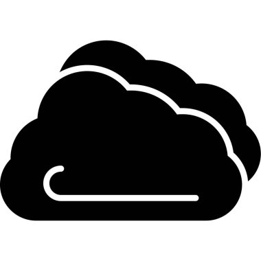 bulut hesaplama vektörü simgesi