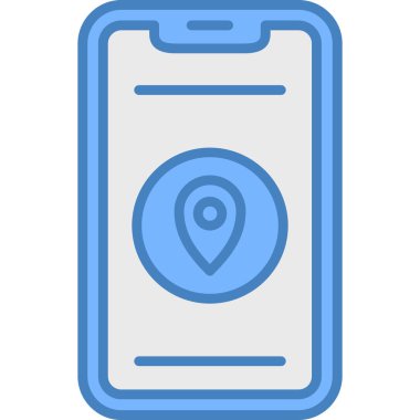 konum haritası simgesi simgesi