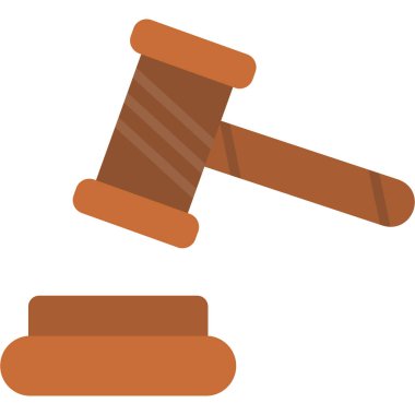 Hakim tokmak vektör illüstrasyon tasarımı