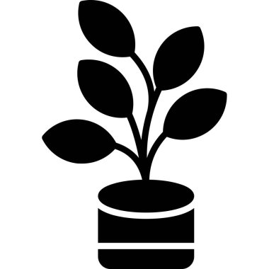 Bitki saksısı. Basit tasarım