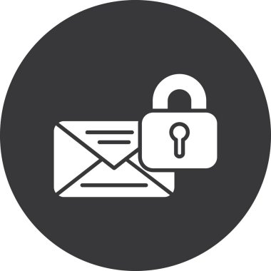 Posta simgesinin vektör illüstrasyonu