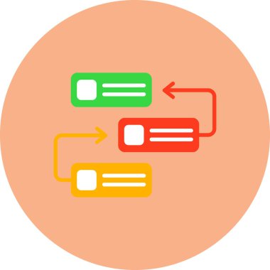 Seo simgesinin vektör illüstrasyonu