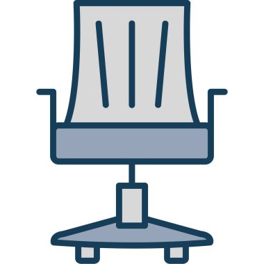 sandalye mobilya ev simgesi taslak biçimi