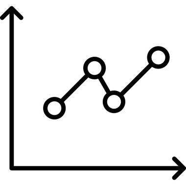grafik ikonu vektör illüstrasyonu