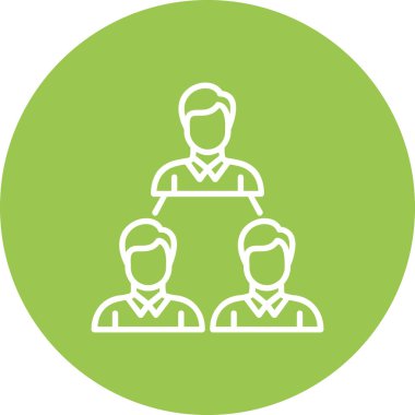 İş ve finans simgesinin vektör illüstrasyonu