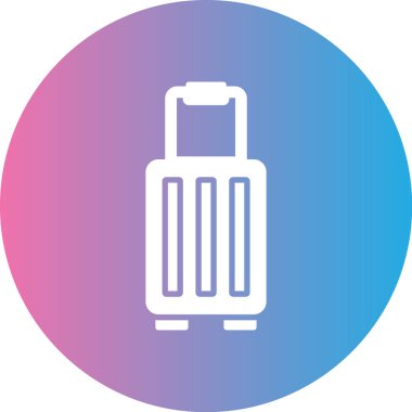 Seyahat simgesinin vektör illüstrasyonu