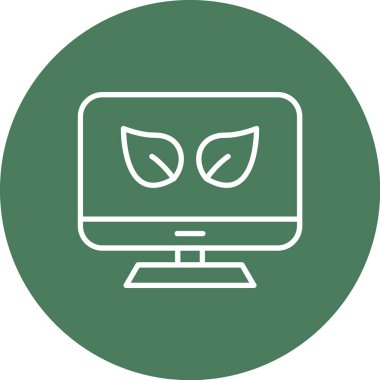 vektör dizüstü simgesi illüstrasyonu