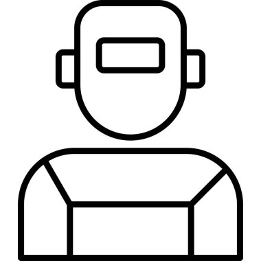 Çağrı merkezi operatör simgesi. Beyaz arkaplanda izole edilmiş web tasarımı için müşteri merkezi operatör vektör simgesi